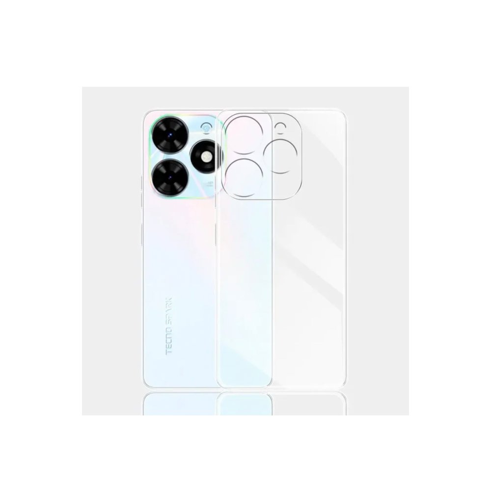 Tecno Spark Go 2024 Kılıf Lüx Şeffaf Silikon  Tecno Spark Go 2024 Kılıf Lüx Şeffaf Silikon