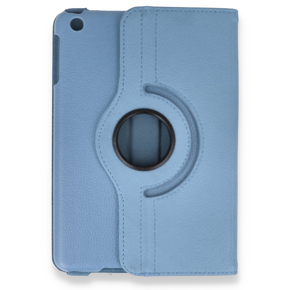 iPad Mini 3 Kılıf 360 Tablet Deri Kılıf - Turkuaz iPad Mini 3 Kılıf 360 Tablet Deri Kılıf - Turkuaz