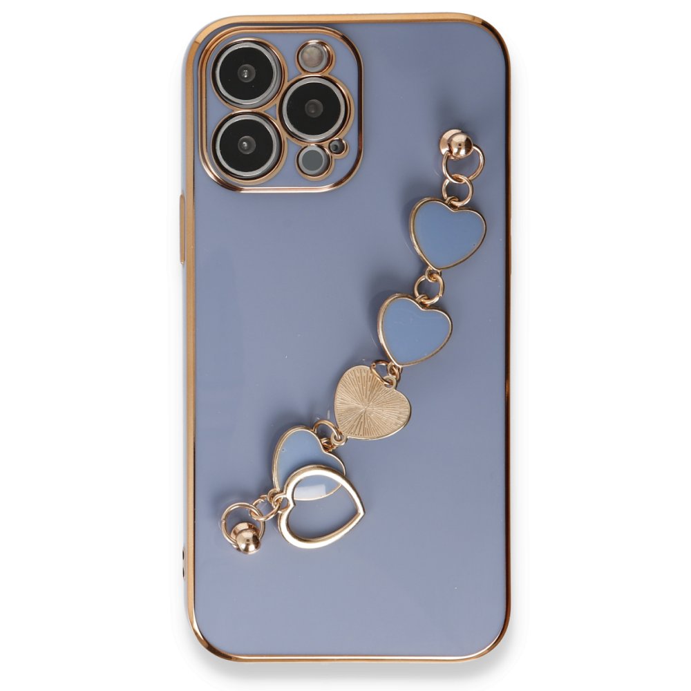  iPhone 14 Pro Kılıf Esila Silikon - Gri
