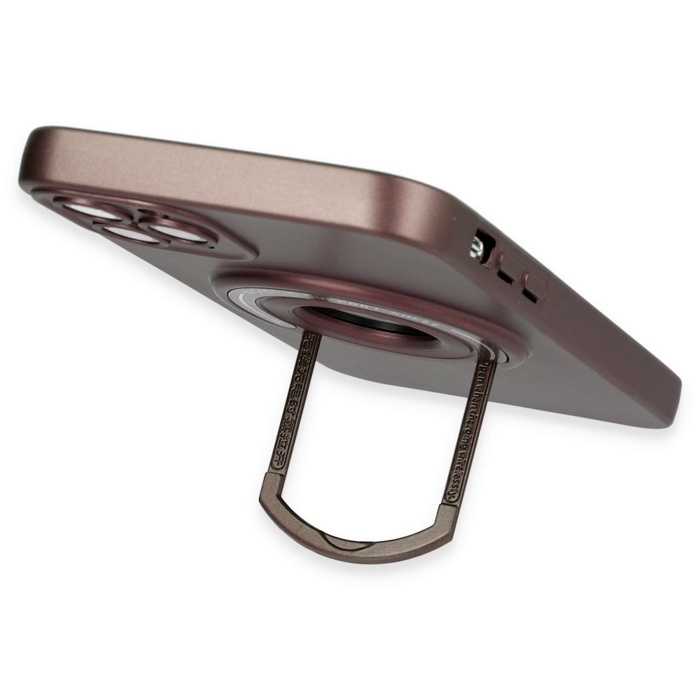 iPhone 12 Pro Kılıf Lukka Magneticsafe Kapak - Kahverengi iPhone 12 Pro Kılıf Lukka Magneticsafe Kapak - Kahverengi