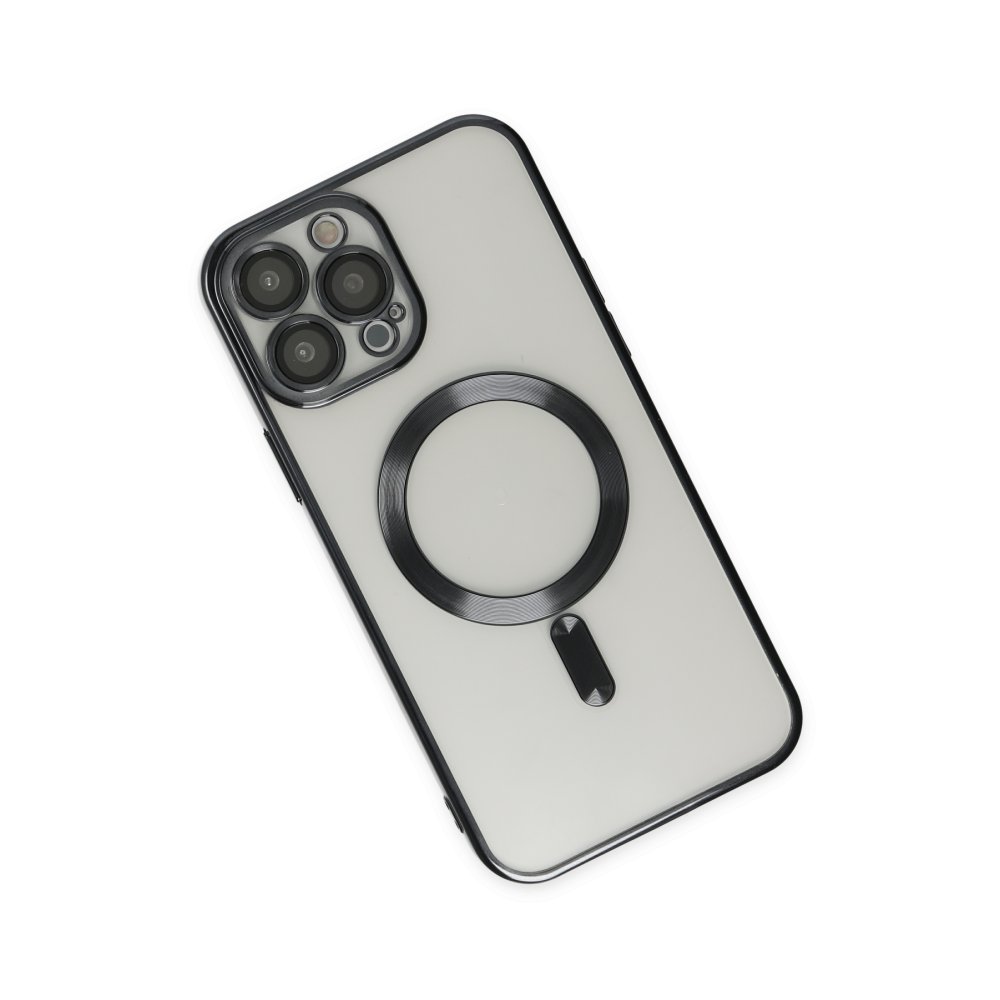 iPhone 13 Pro Max Kılıf Kross Magneticsafe Kapak - Siyah  iPhone 13 Pro Max Kılıf Kross Magneticsafe Kapak - Siyah
