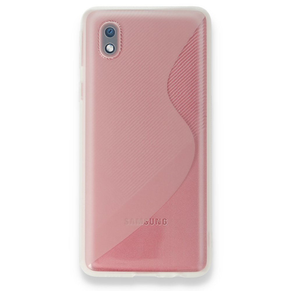  Samsung Galaxy A01 Core Kılıf S Silikon - Şeffaf