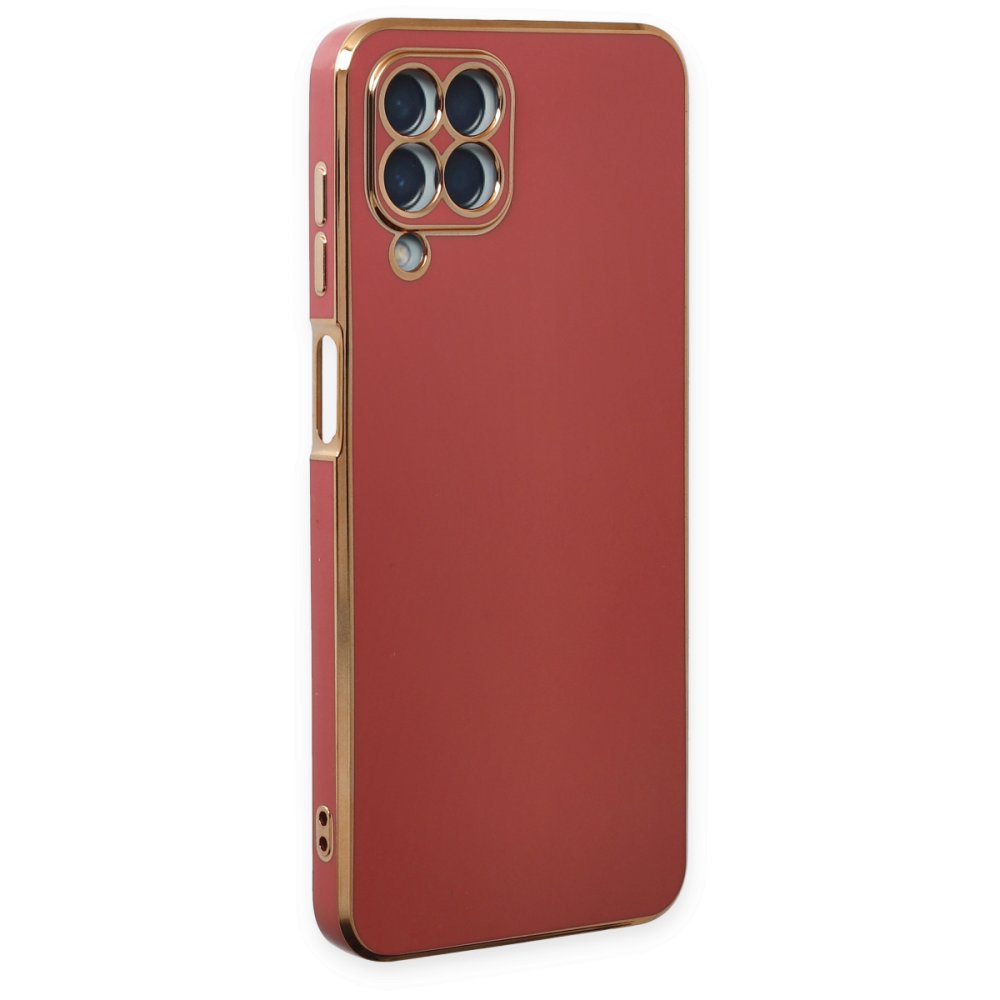  Samsung Galaxy M33 Kılıf Volet Silikon - Kırmızı
