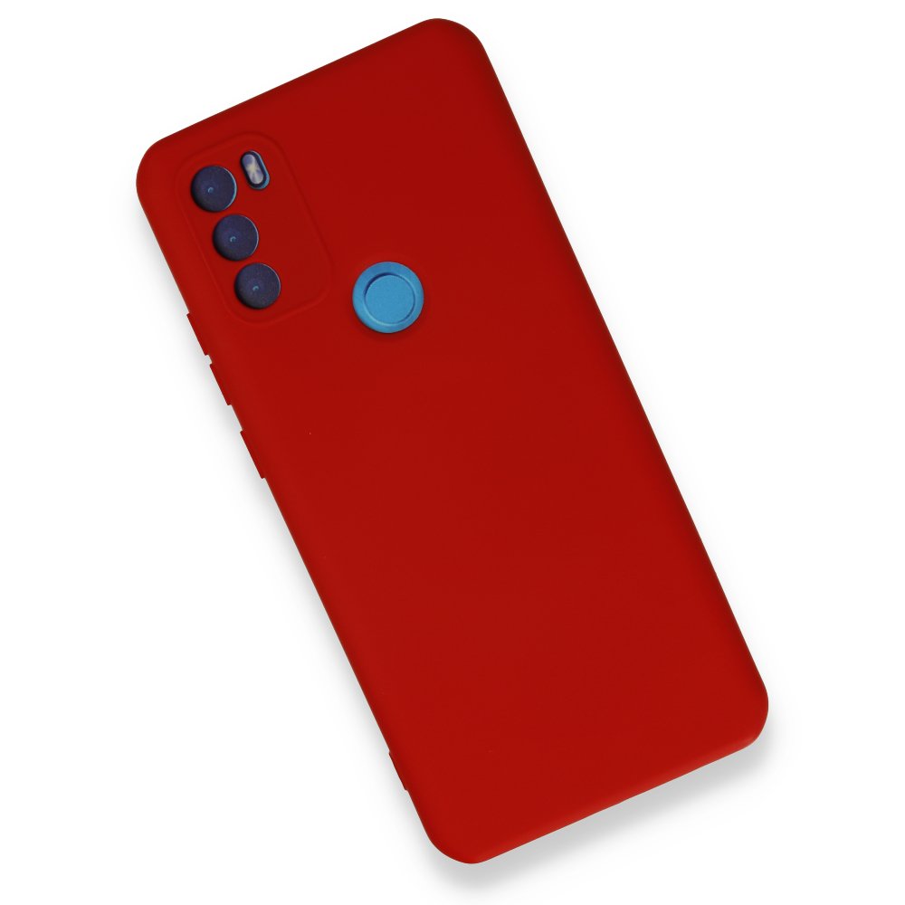  General Mobile GM 21 Plus Kılıf Nano içi Kadife Silikon - Kırmızı