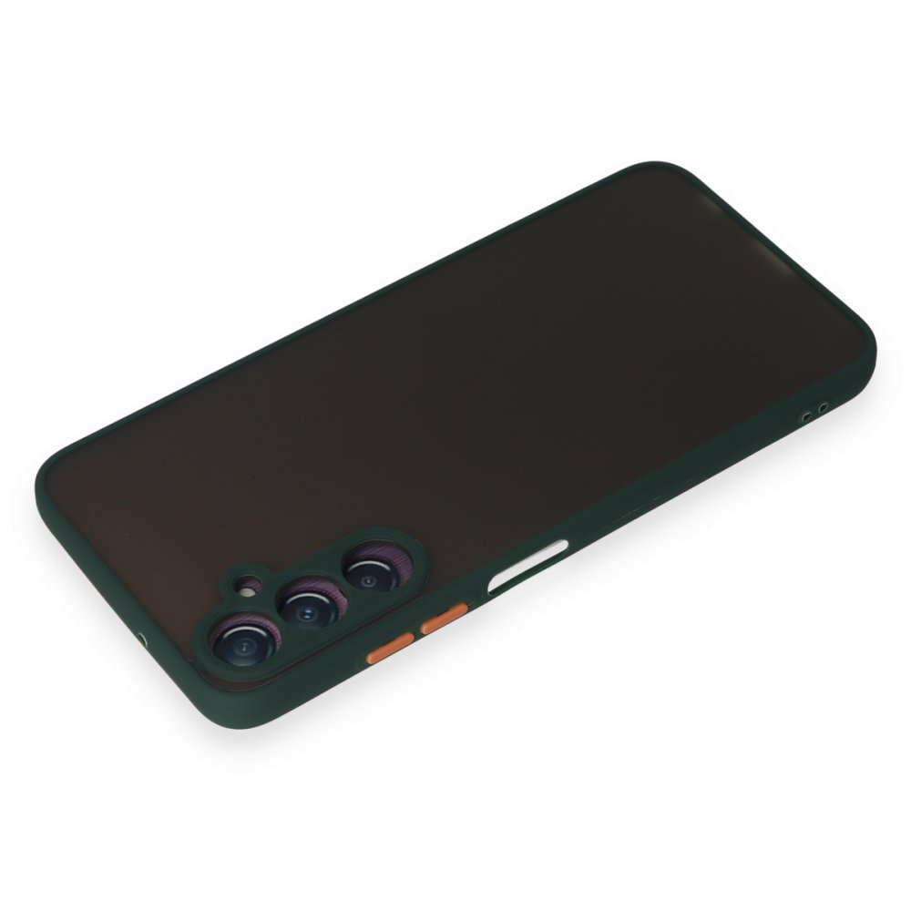  Samsung Galaxy A05S Kılıf Montreal Silikon Kapak - Yeşil