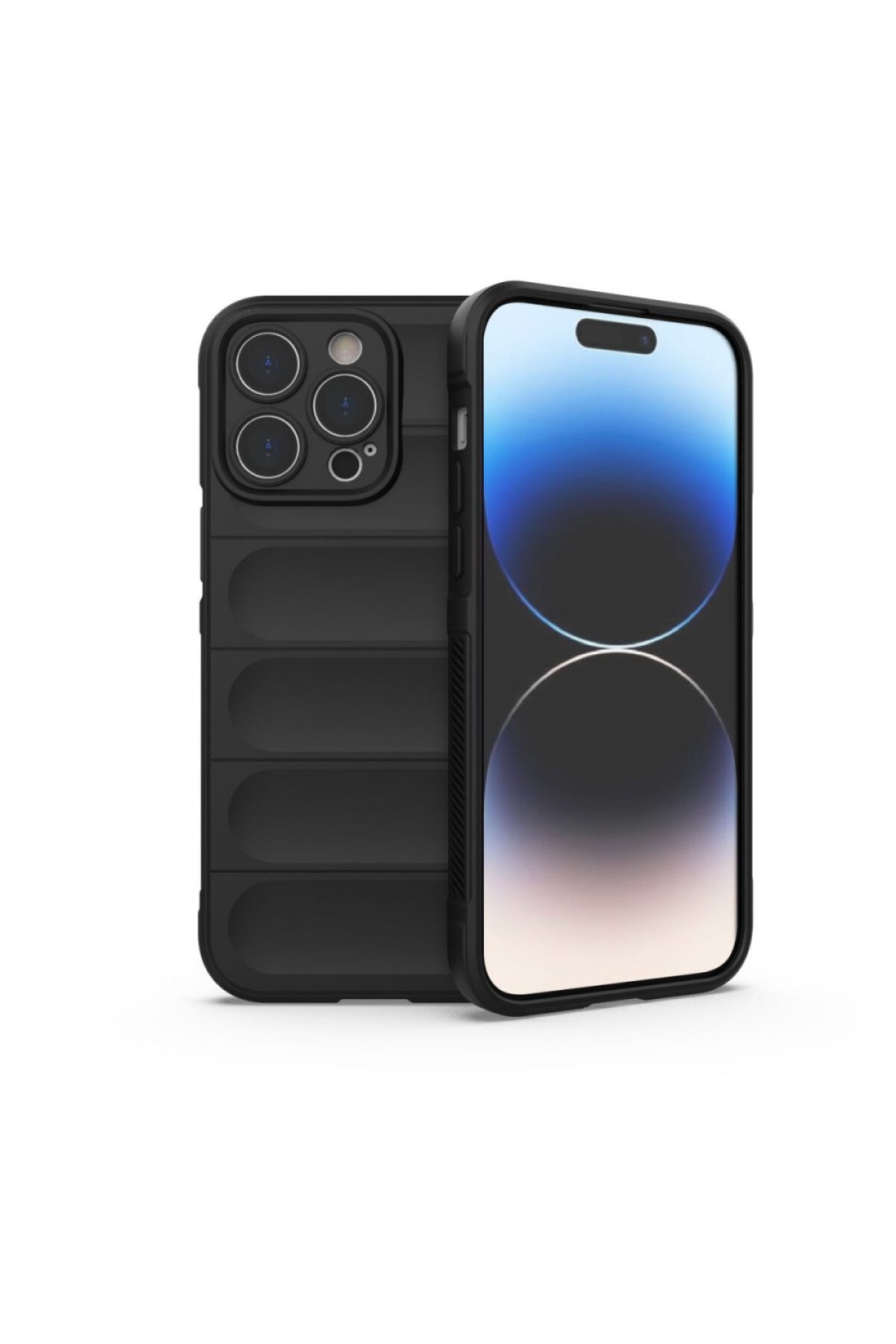  iPhone 16 Pro Kılıf Optimum Silikon - Siyah