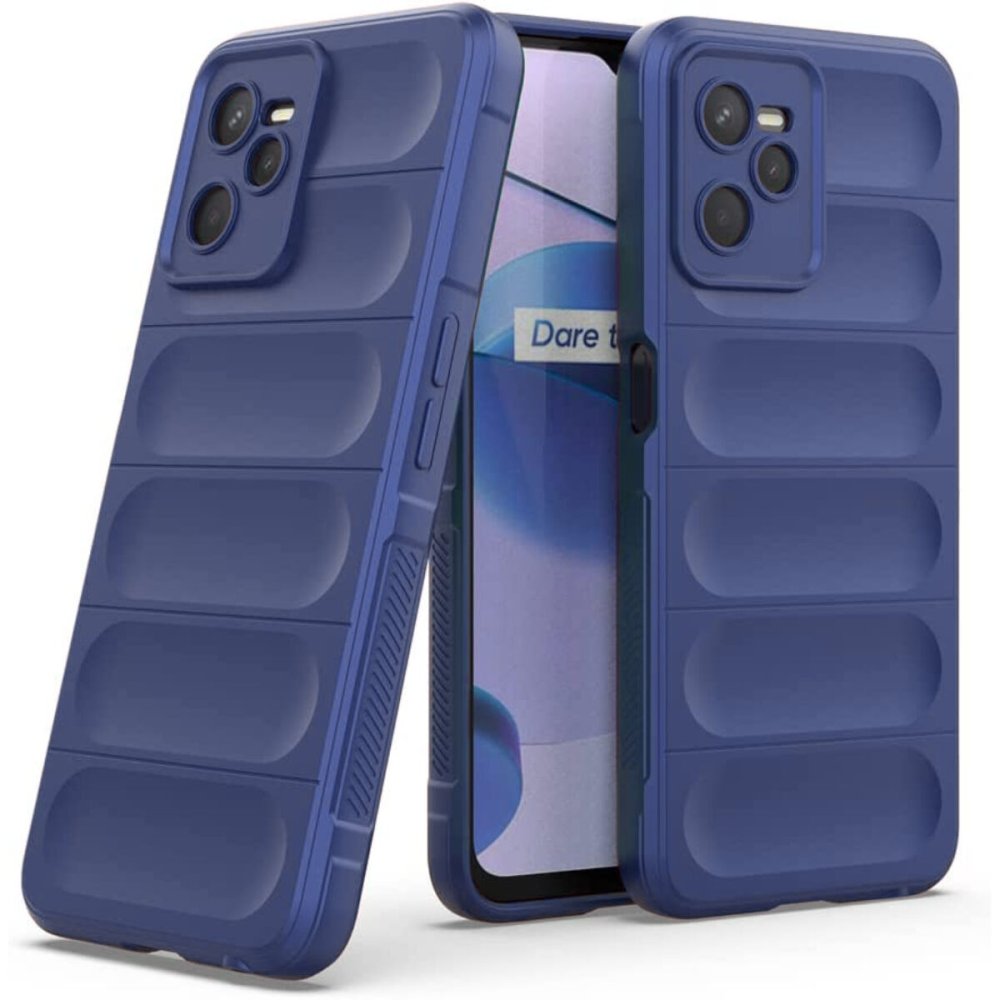 Realme C35 Kılıf Optimum Silikon - Lacivert  Realme C35 Kılıf Optimum Silikon - Lacivert