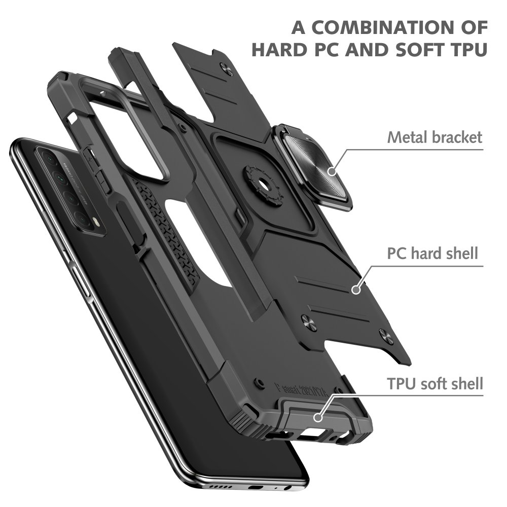 Huawei P Smart 2021 Kılıf Zegna Yüzüklü Silikon Kapak - Siyah  Huawei P Smart 2021 Kılıf Zegna Yüzüklü Silikon Kapak - Siyah