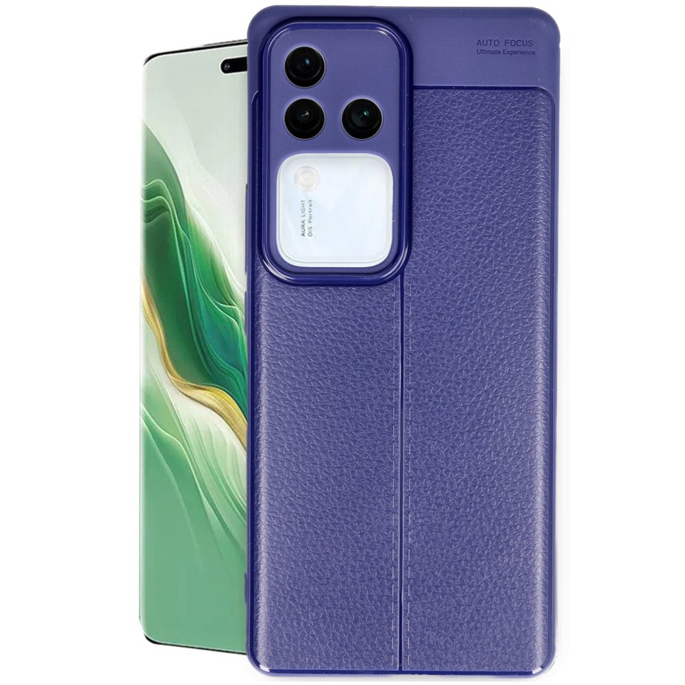 Vivo V30 5G Kılıf Auto Focus Kapak - Lacivert Vivo V30 5G Kılıf Auto Focus Kapak - Lacivert