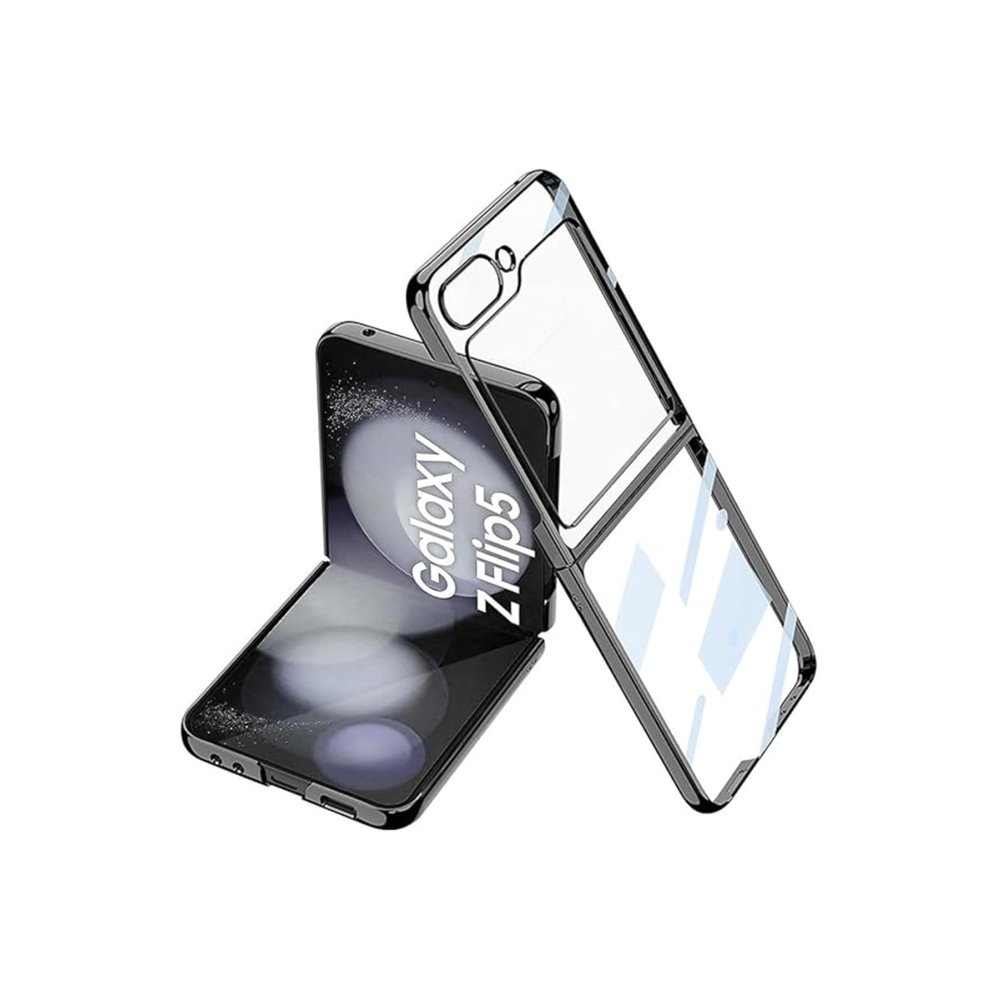  Samsung Galaxy Z Flip 5 Kılıf Fold Element Kapak - Siyah