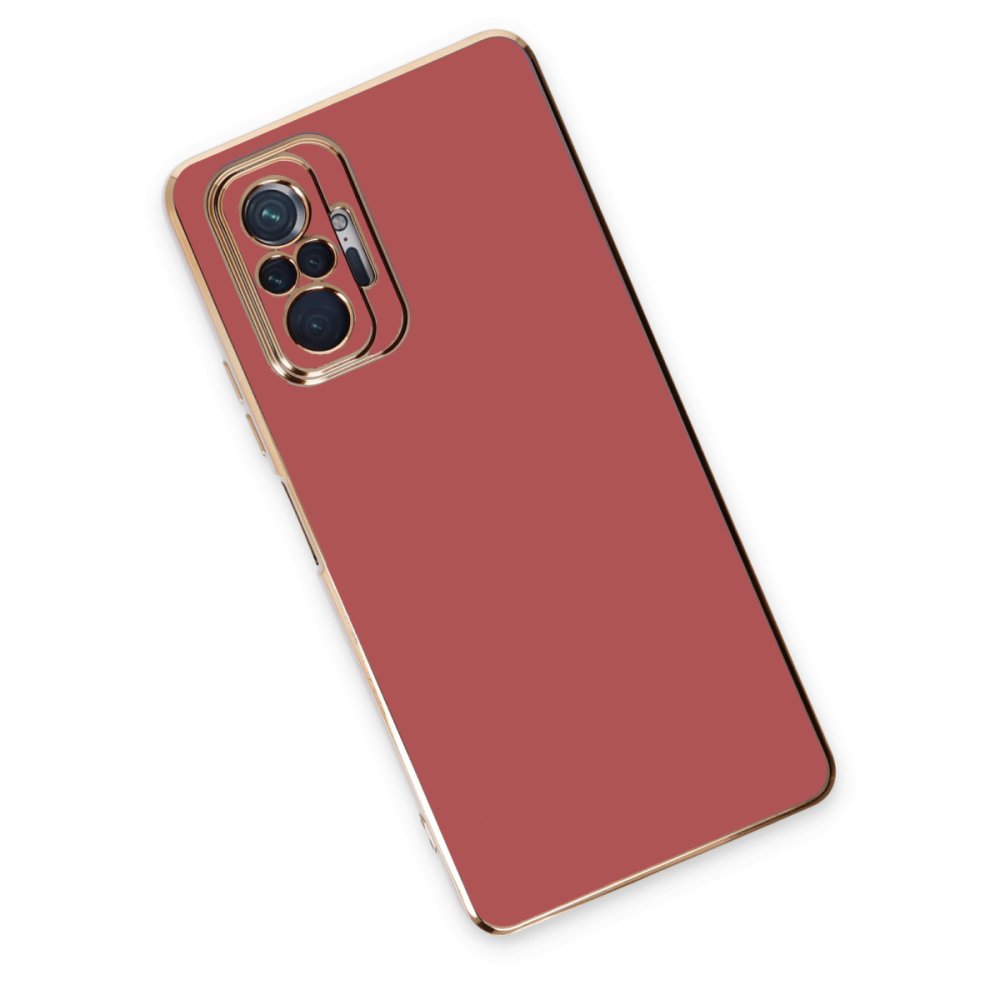 Redmi Note 10 Pro Kılıf Volet Silikon - Kırmızı