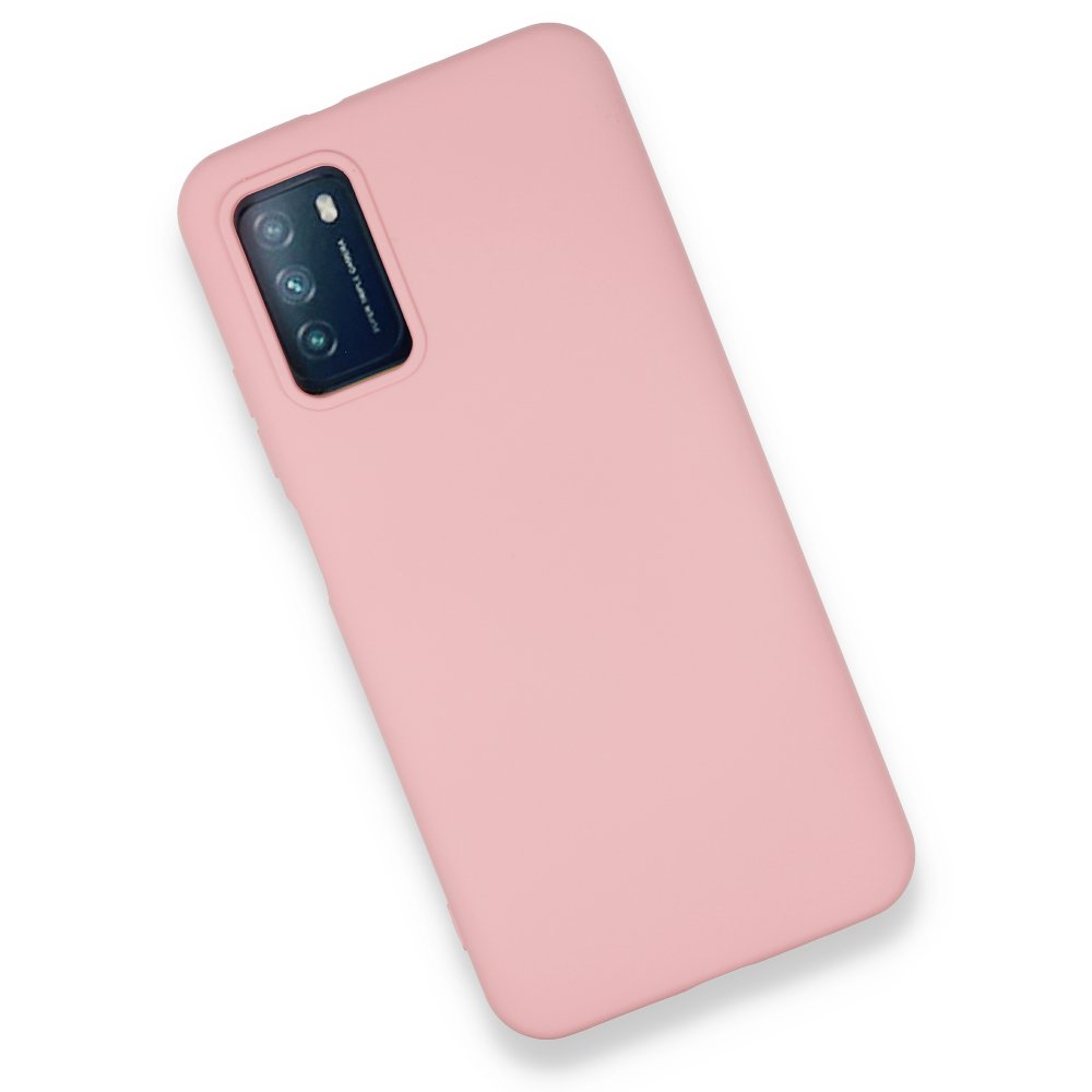 Xiaomi Pocophone M3 Kılıf Nano içi Kadife Silikon - Pudra Xiaomi Pocophone M3 Kılıf Nano içi Kadife Silikon - Pudra