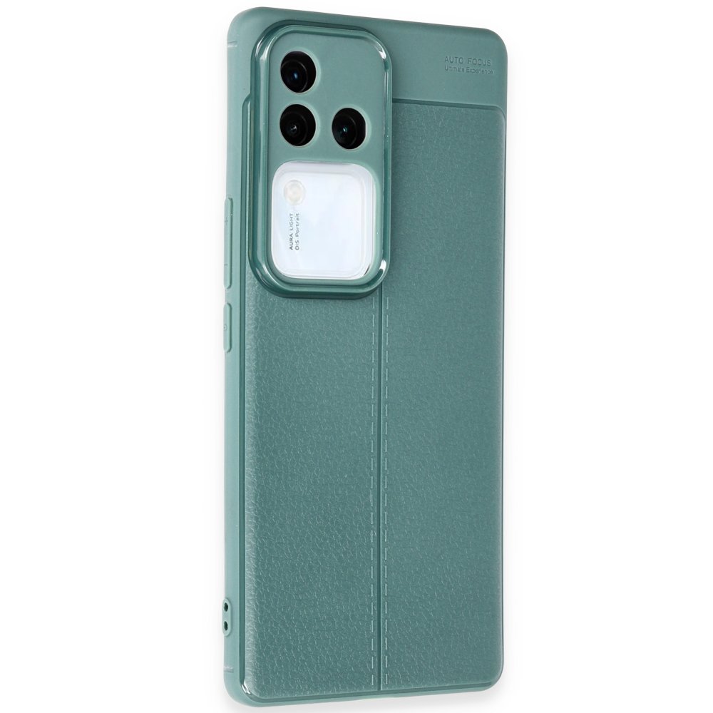Vivo V30 5G Kılıf Auto Focus Kapak - Koyu Yeşil Vivo V30 5G Kılıf Auto Focus Kapak - Koyu Yeşil