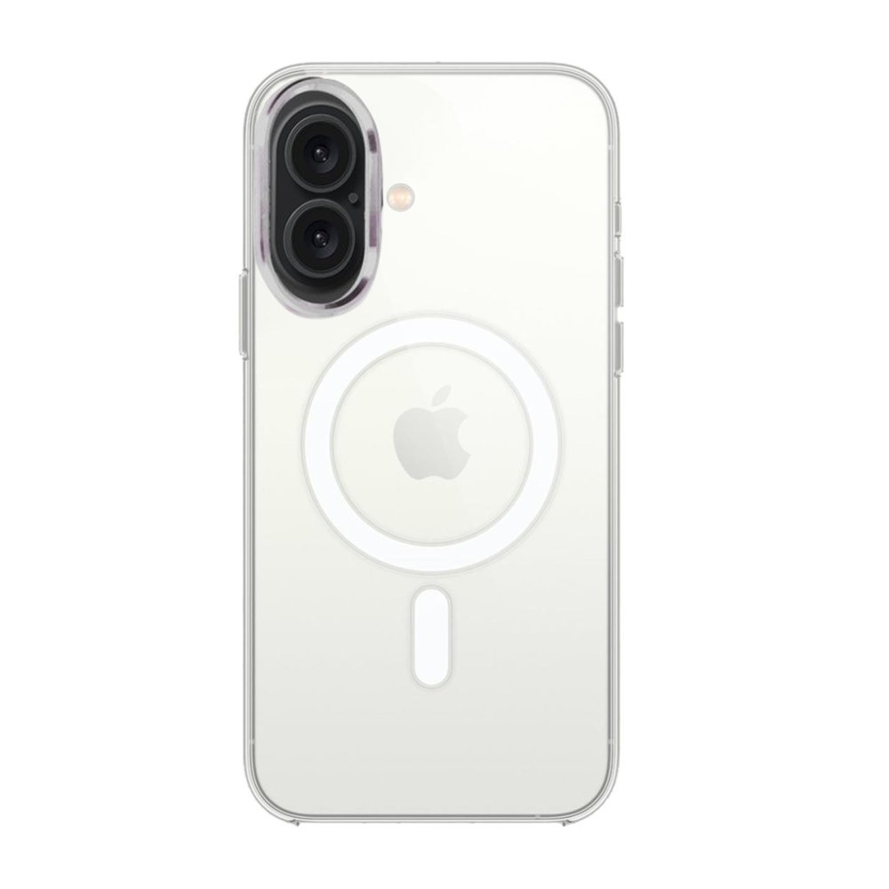 iPhone 16 Kılıf Pc Real Magsafe Kapak - Şeffaf  iPhone 16 Kılıf Pc Real Magsafe Kapak - Şeffaf