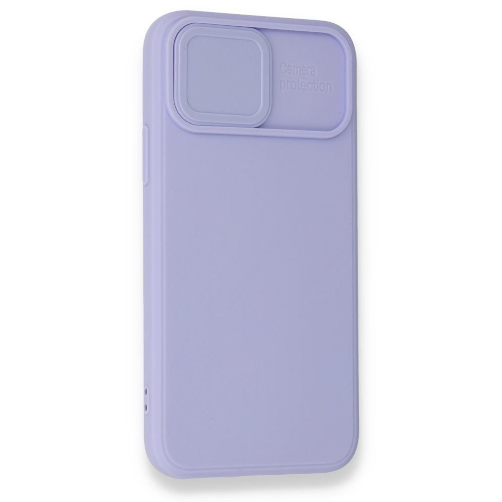  iPhone 11 Pro Max Kılıf Color Lens Silikon - Mor