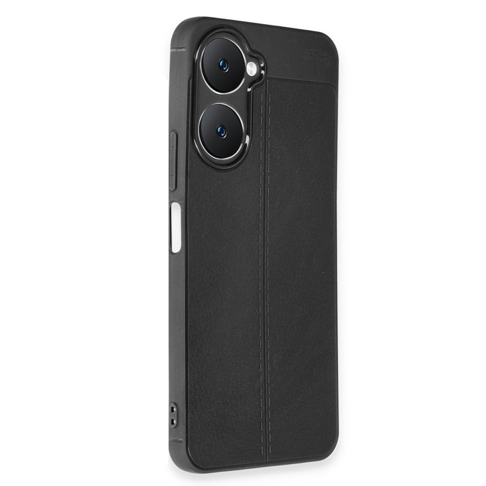 Vivo Y18 Kılıf Auto Focus Kapak - Siyah Vivo Y18 Kılıf Auto Focus Kapak - Siyah