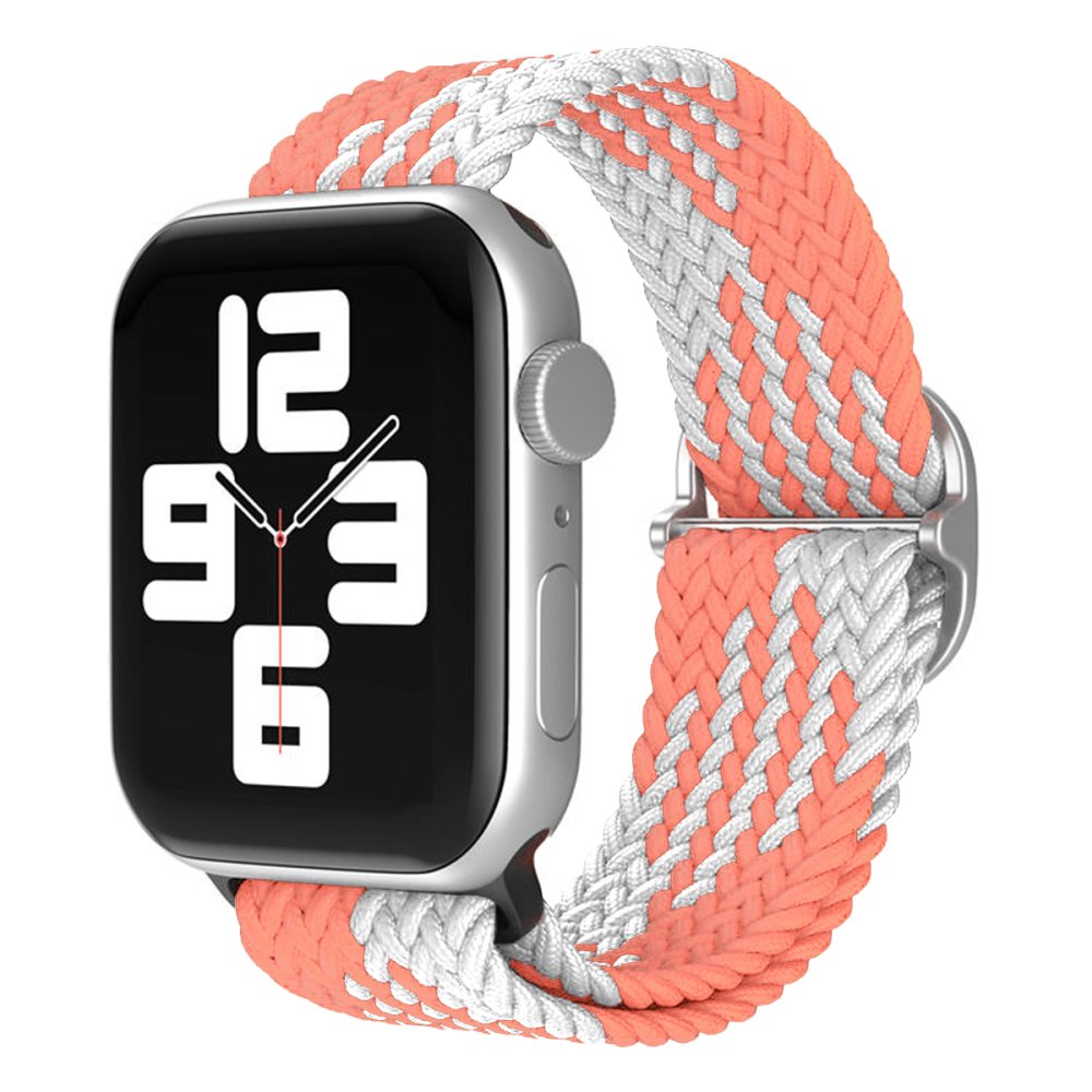  Watch 20mm Star Kordon - Pembe-Beyaz