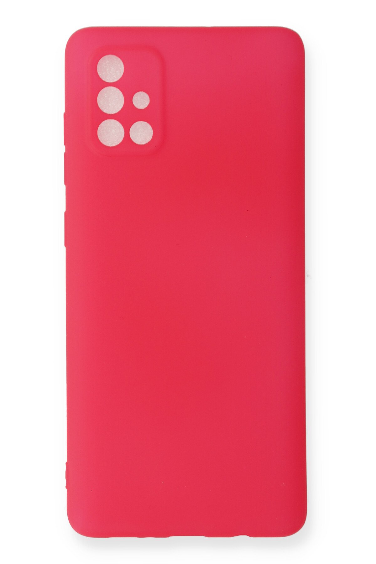  Samsung Galaxy A71 Kılıf First Silikon - Pembe