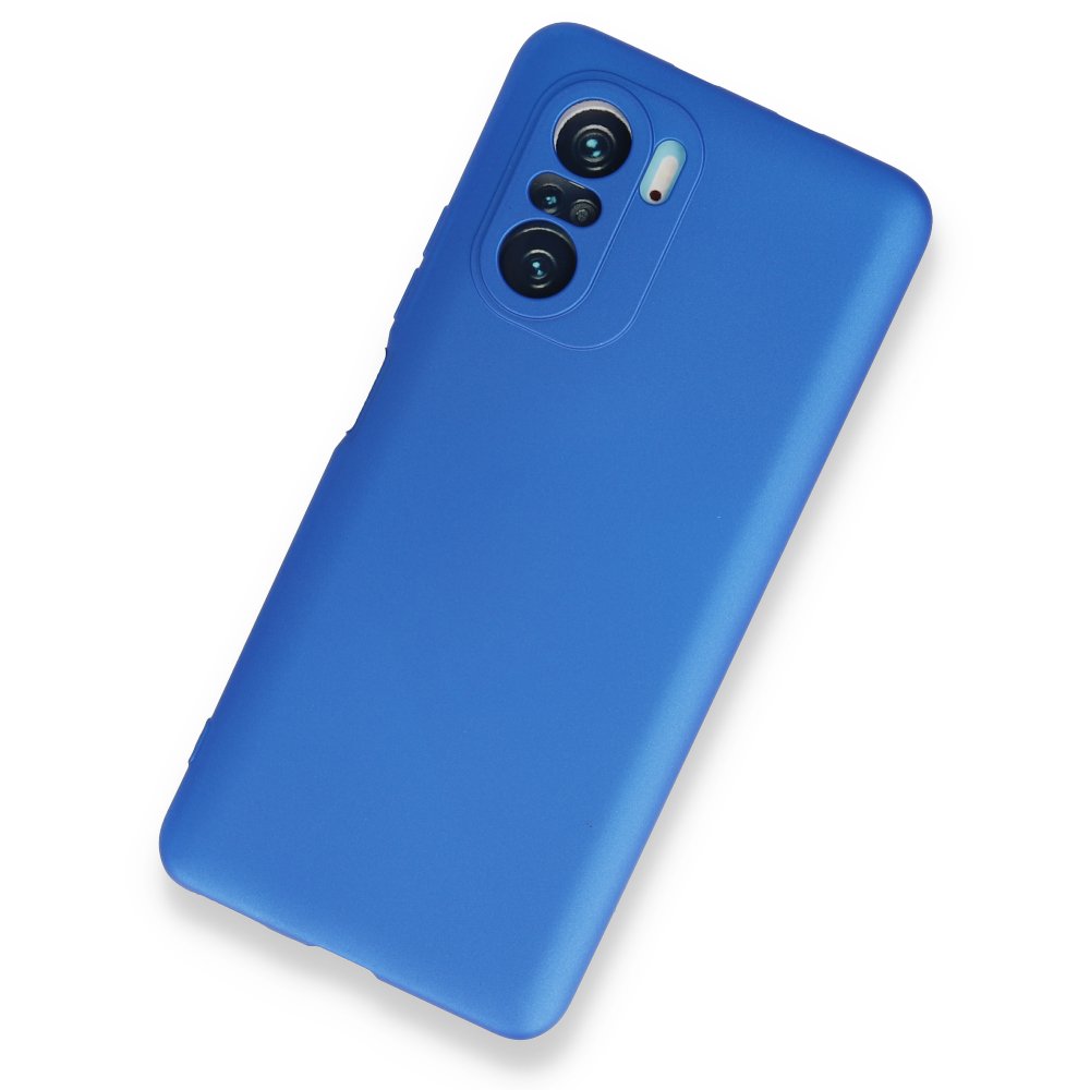 Redmi K40 Pro Kılıf First Silikon - Mavi