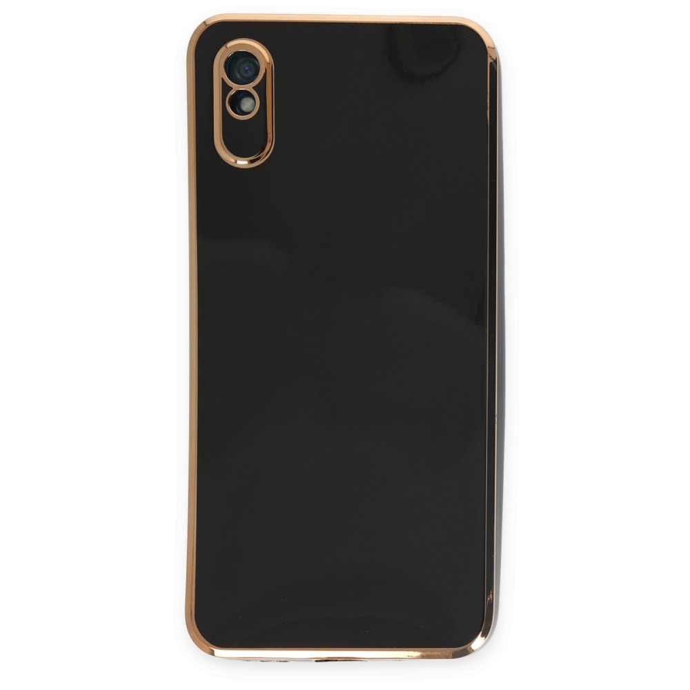 Redmi 9A Kılıf Volet Silikon - Siyah Redmi 9A Kılıf Volet Silikon - Siyah