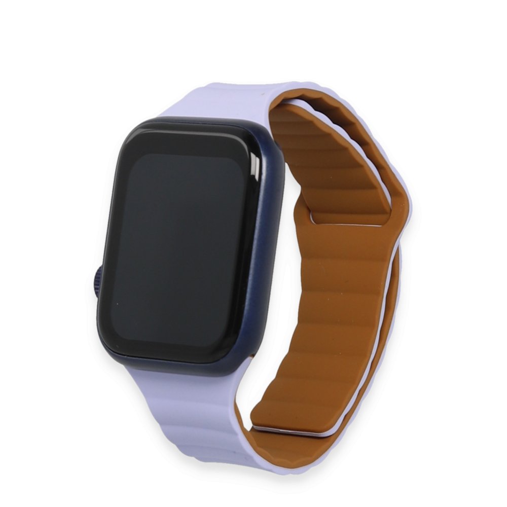  Apple Watch 44mm KR411 Tailored Strap Kordon - Lila