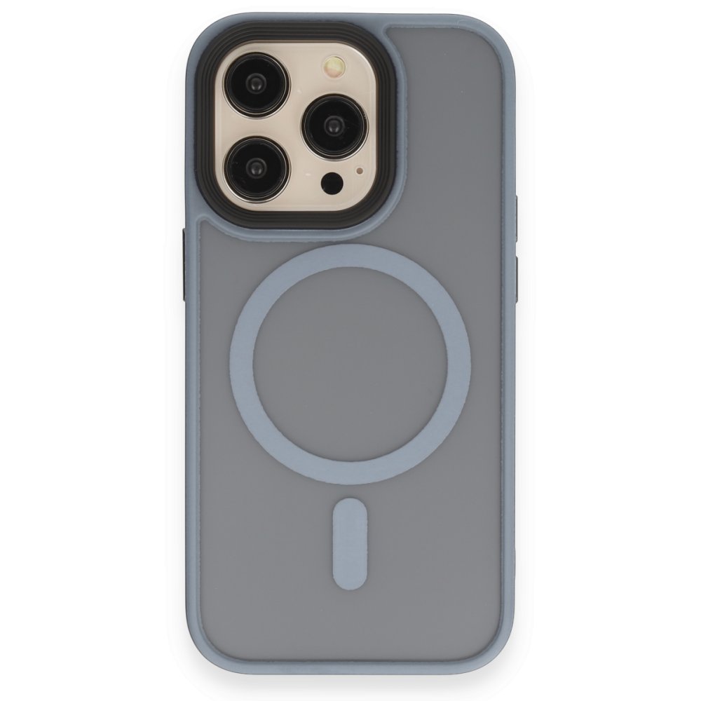  iPhone 14 Pro Kılıf Trex Magneticsafe Kapak - Sierra Blue