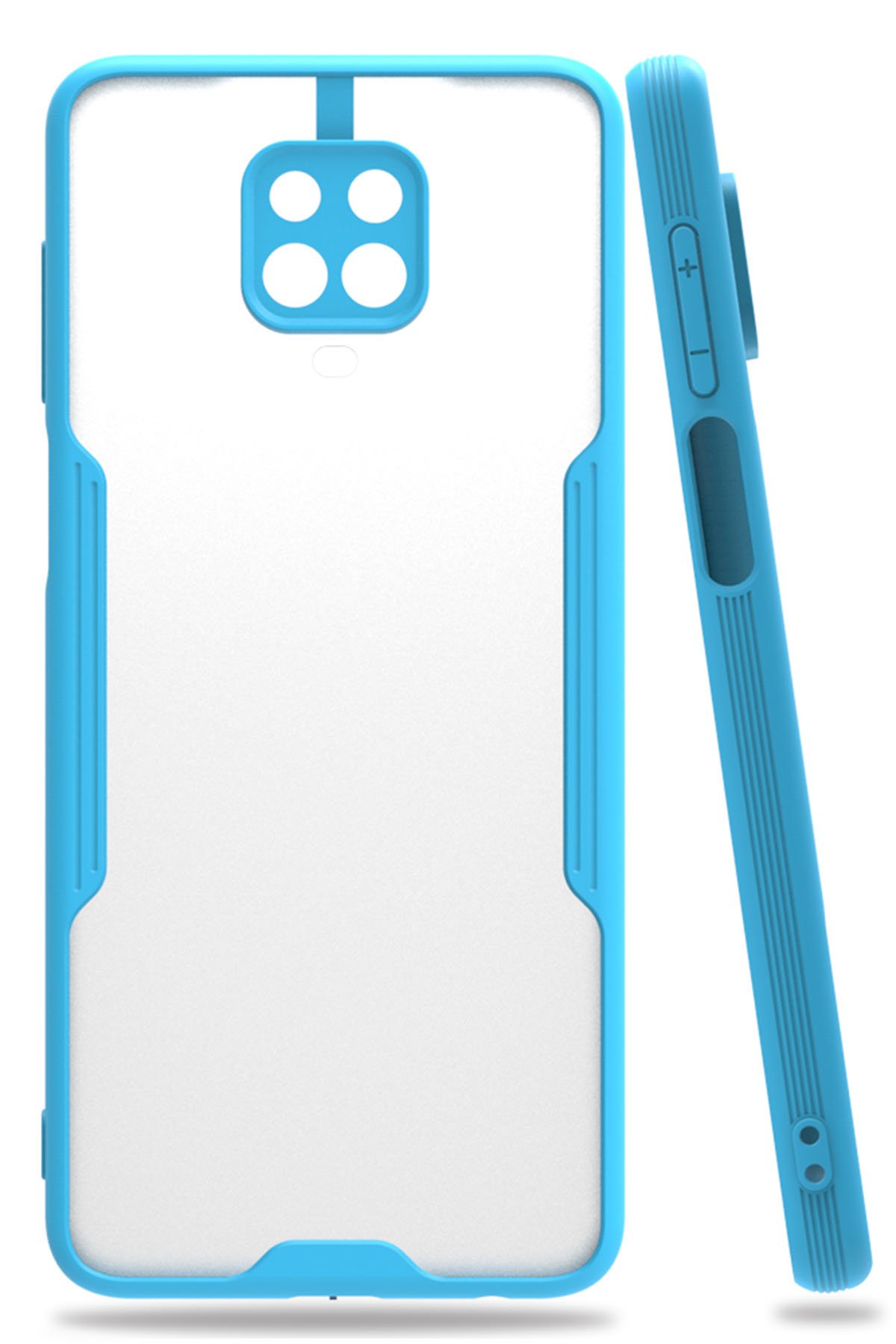 Redmi Note 9S Kılıf Platin Silikon - Mavi Redmi Note 9S Kılıf Platin Silikon - Mavi