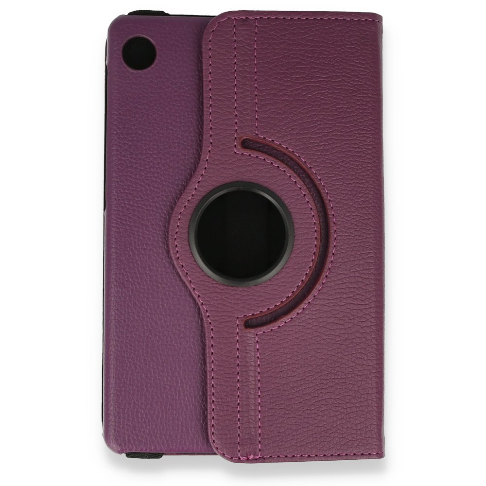 Huawei MatePad T8 8 Kılıf 360 Tablet Deri Kılıf - Mürdüm  Huawei MatePad T8 8 Kılıf 360 Tablet Deri Kılıf - Mürdüm