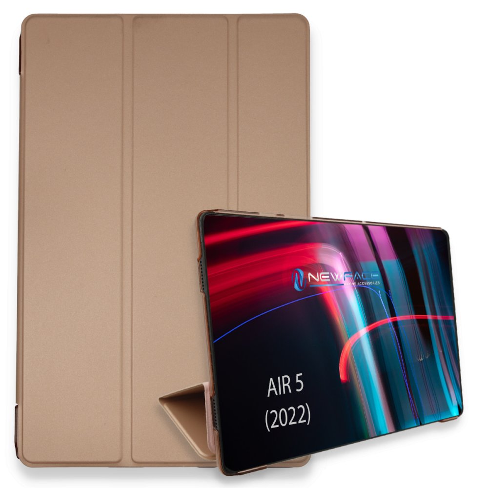  iPad Air 5 (2022) Kılıf Tablet Smart Kılıf - Rose Gold
