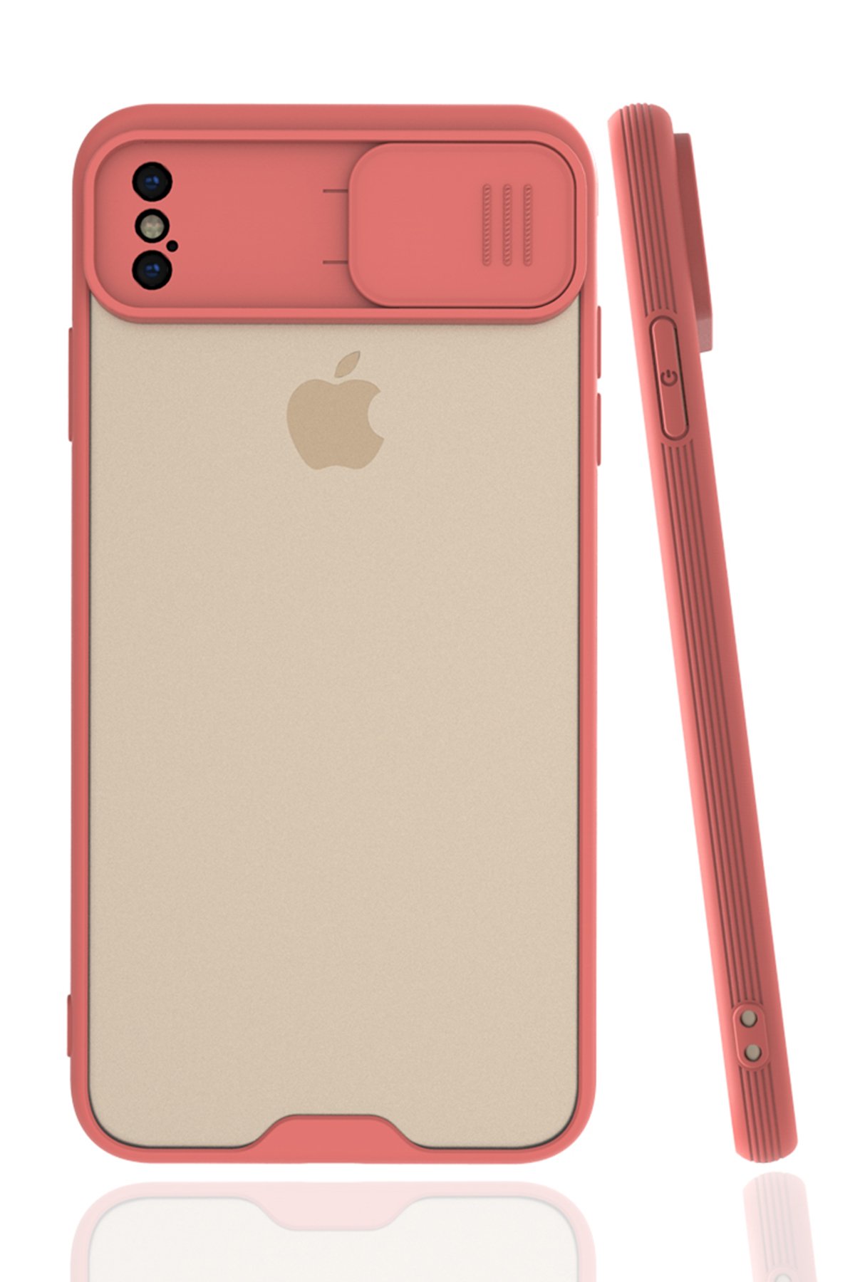 iPhone XS Max Kılıf Platin Kamera Koruma Silikon - Pembe  iPhone XS Max Kılıf Platin Kamera Koruma Silikon - Pembe