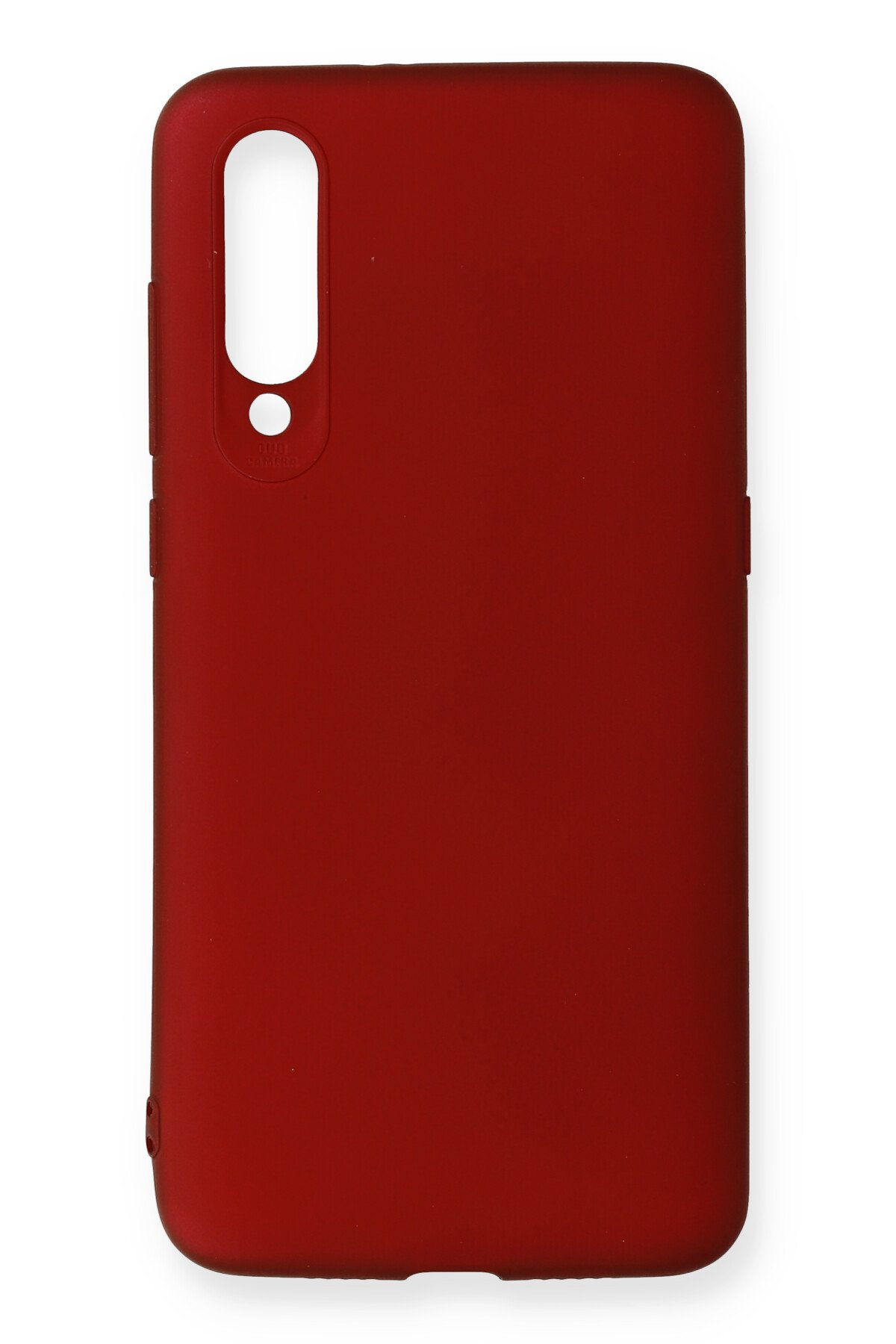 Xiaomi Mi 9 Kılıf First Silikon - Bordo  Xiaomi Mi 9 Kılıf First Silikon - Bordo