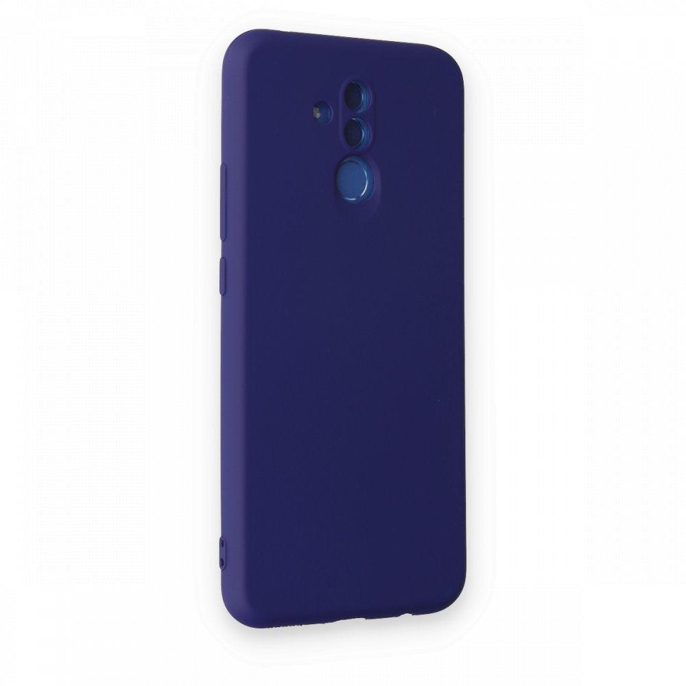  Huawei Mate 20 Lite Kılıf Nano içi Kadife Silikon - Mor