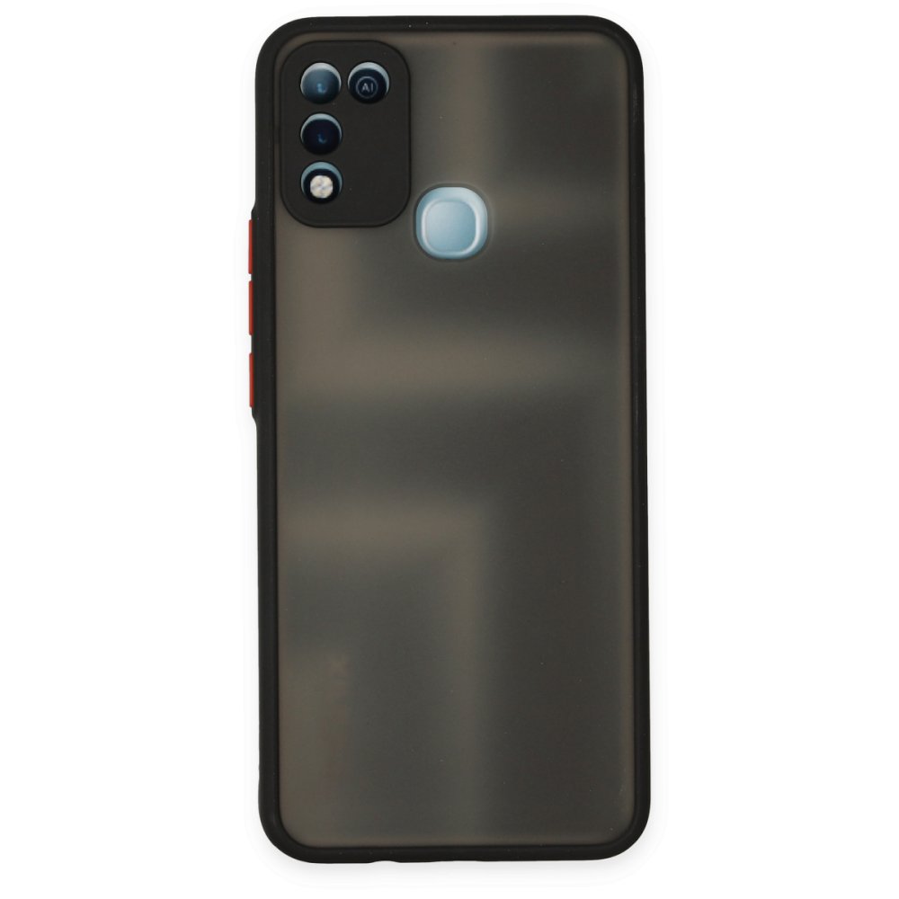  İnfinix Hot 11 Play Kılıf Montreal Silikon Kapak - Siyah