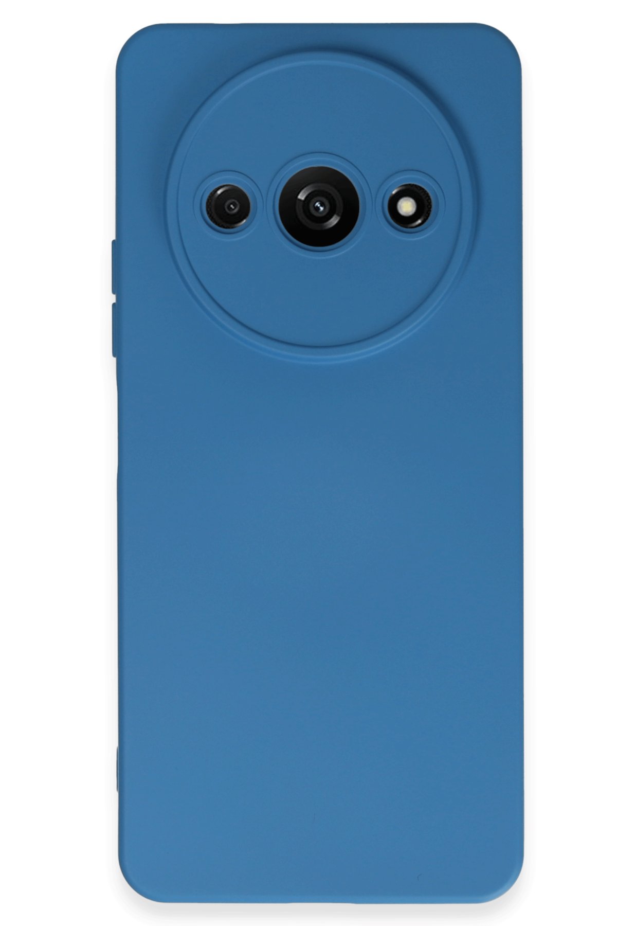 Xiaomi Poco C61 Kılıf Nano içi Kadife Silikon - Mavi Xiaomi Poco C61 Kılıf Nano içi Kadife Silikon - Mavi