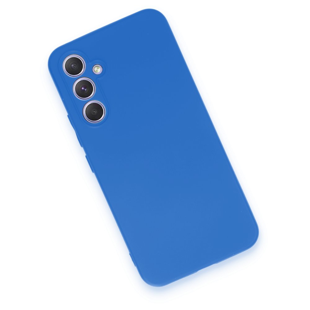  Samsung Galaxy A54 5G Kılıf First Silikon - Mavi
