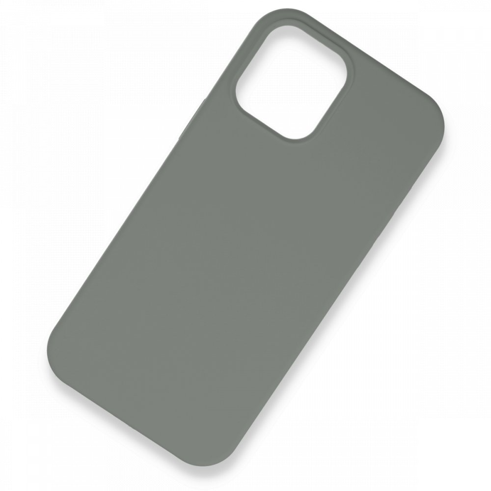  iPhone 12 Pro Kılıf Lansman Legant Silikon - Gri