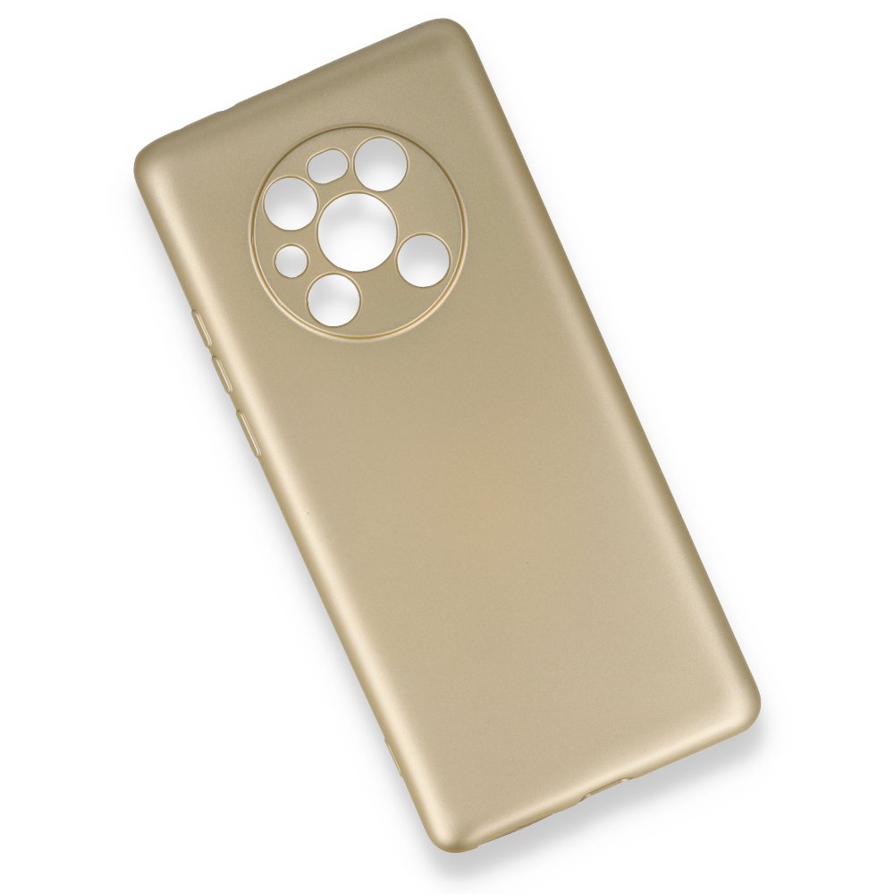 Huawei Mate 40 Pro Kılıf First Silikon - Gold  Huawei Mate 40 Pro Kılıf First Silikon - Gold
