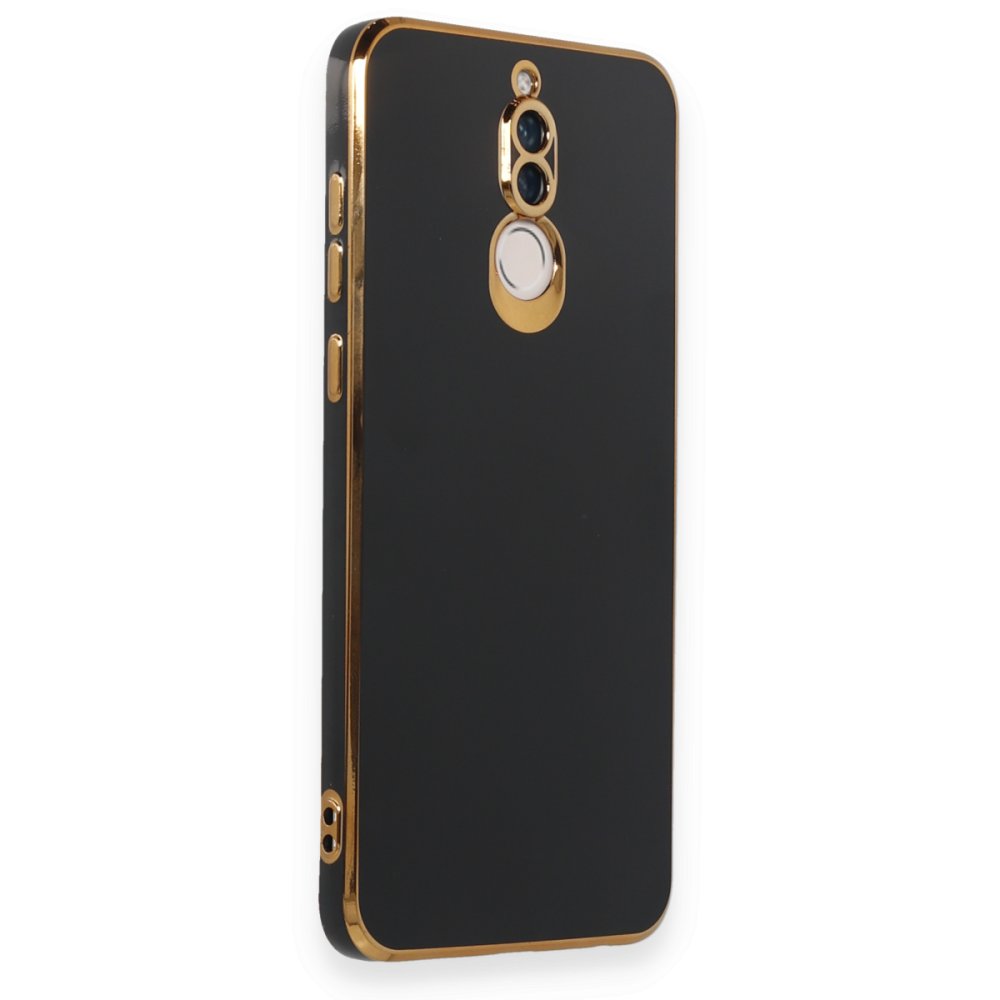  Huawei Mate 10 Lite Kılıf Volet Silikon - Siyah