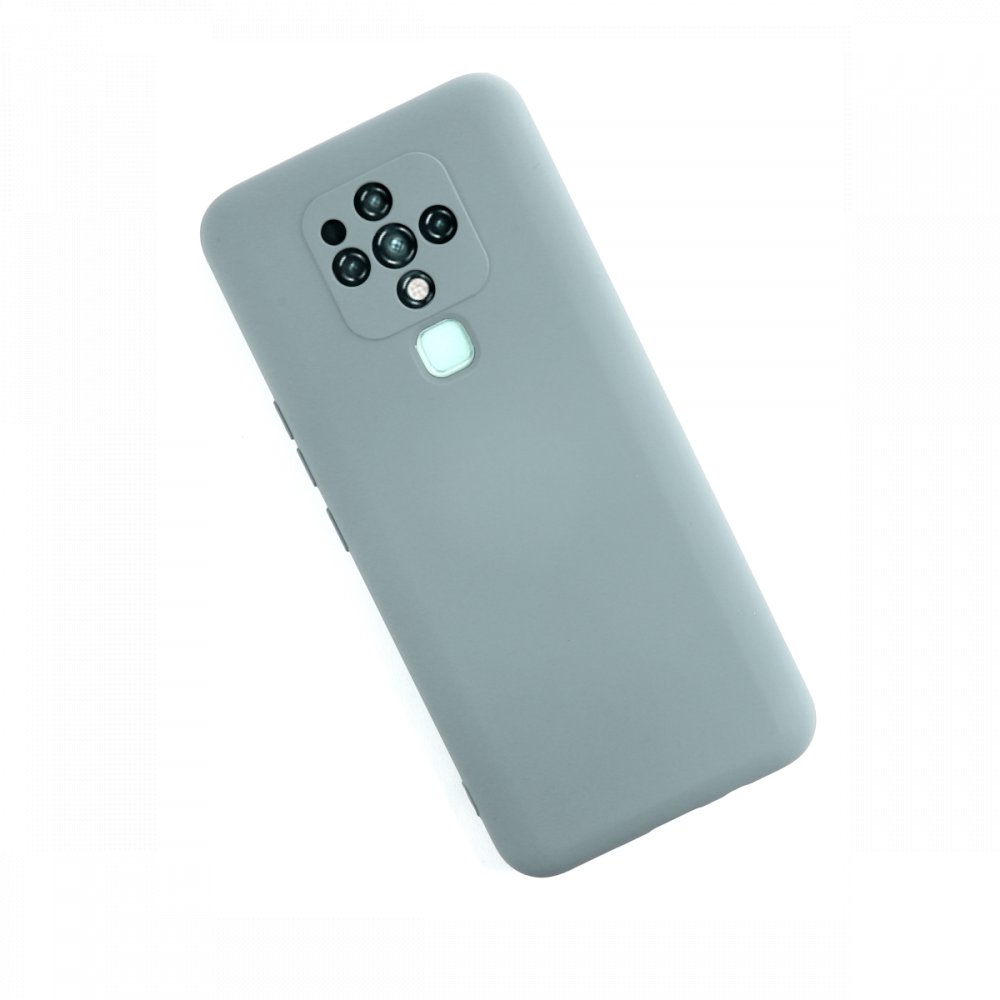 Tecno Camon 16 Kılıf Nano içi Kadife Silikon - Buz Mavisi Tecno Camon 16 Kılıf Nano içi Kadife Silikon - Buz Mavisi