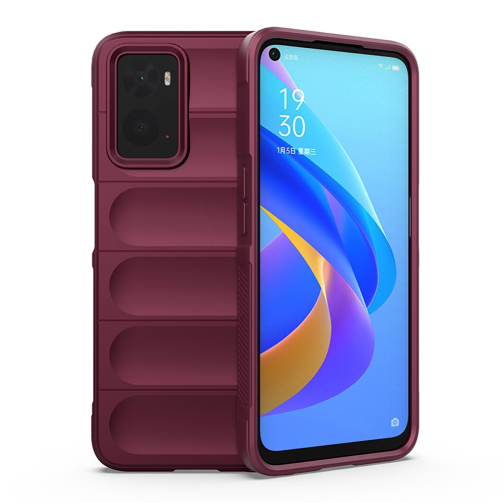  Realme 9i 4G Kılıf Optimum Silikon - Bordo