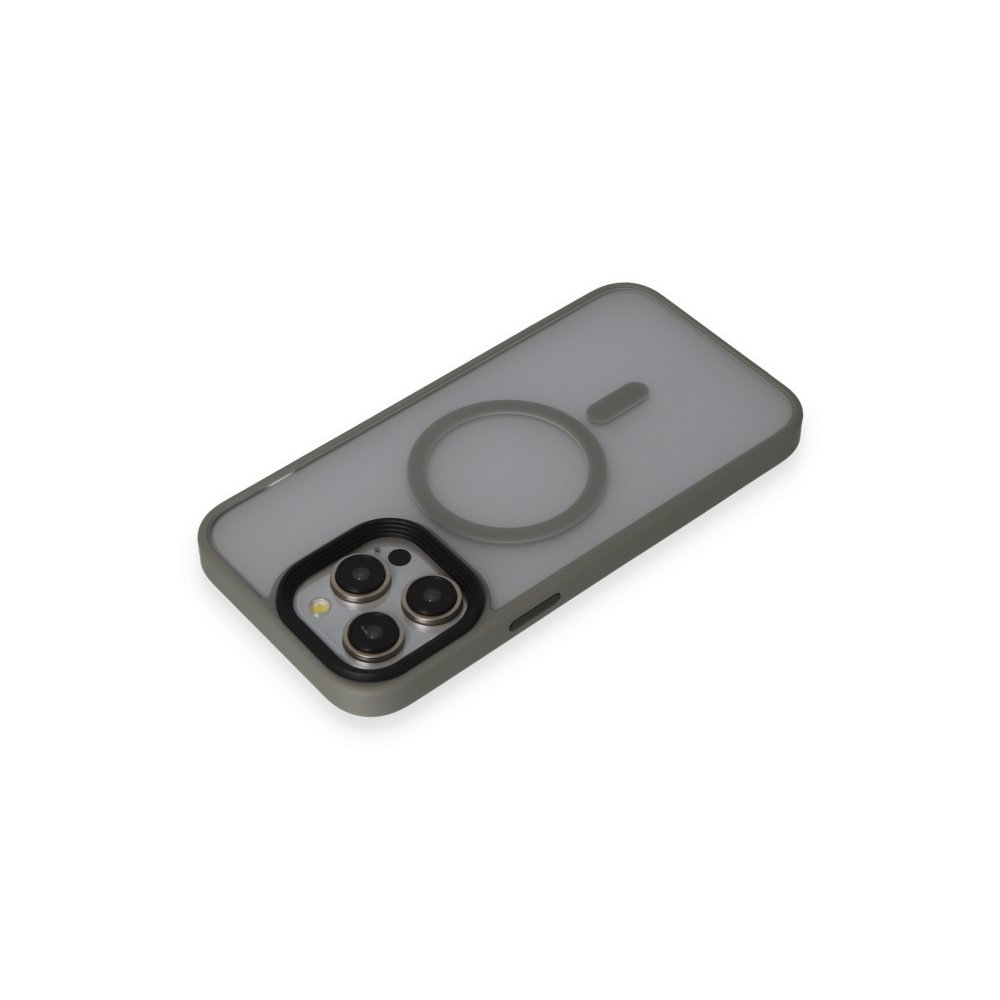  iPhone 14 Pro Max Kılıf Trex Magneticsafe Kapak - Titan Gri