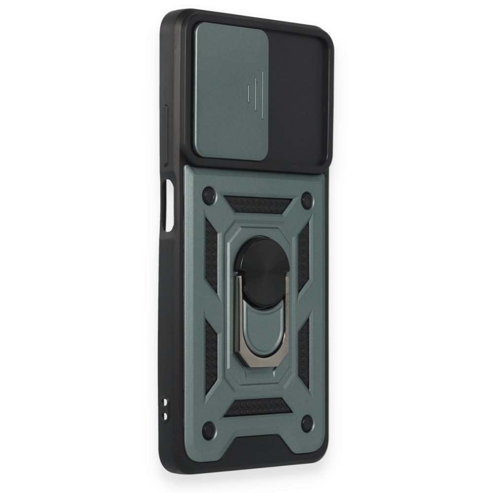 Xiaomi Poco X5 Pro 5G Kılıf Pars Lens Yüzüklü Silikon - Yeşil  Xiaomi Poco X5 Pro 5G Kılıf Pars Lens Yüzüklü Silikon - Yeşil