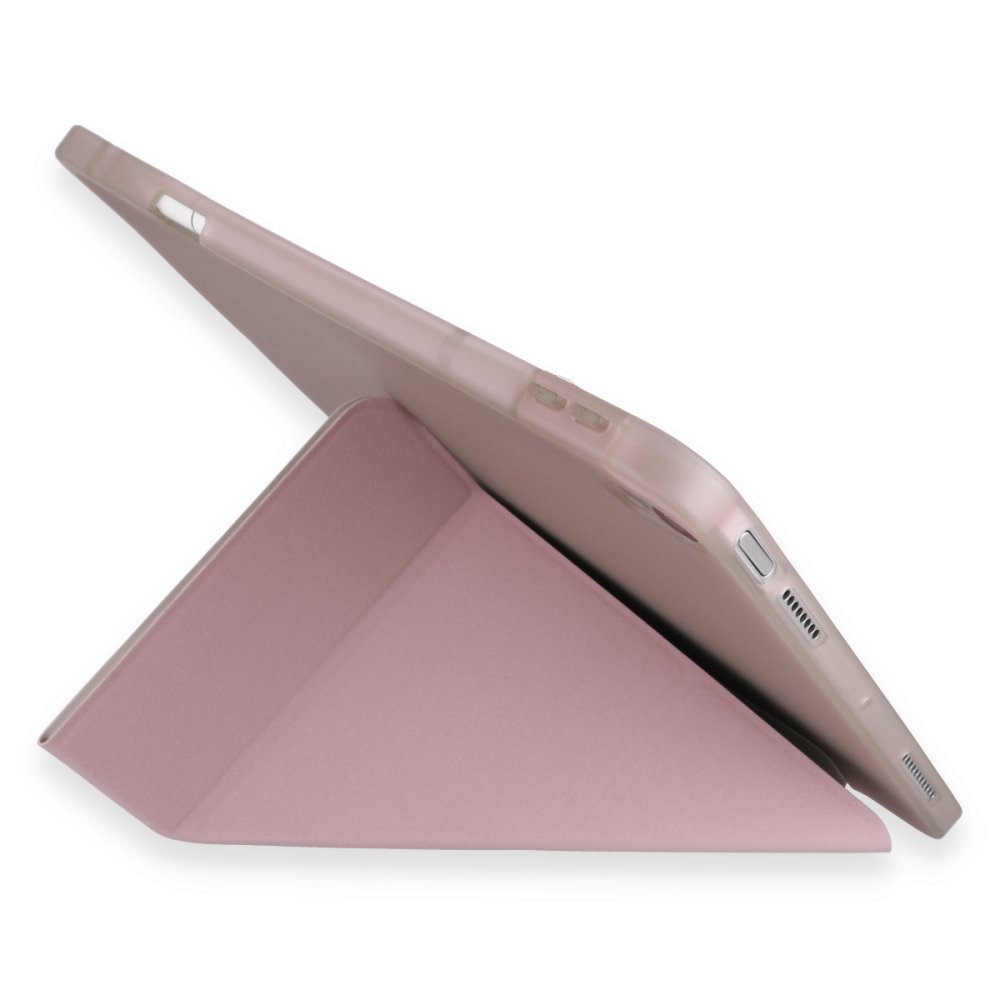  Xiaomi Pad 6 Kılıf Kalemlikli Mars Tablet Kılıfı - Rose Gold