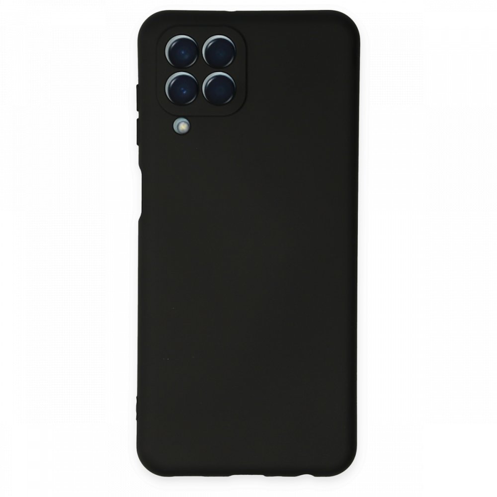  Samsung Galaxy M33 Kılıf Nano içi Kadife Silikon - Siyah