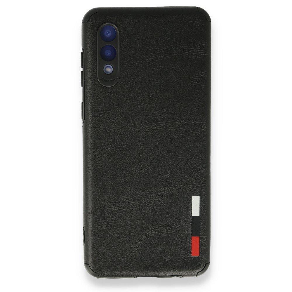  Samsung Galaxy A02 Kılıf Loop Deri Silikon - Siyah