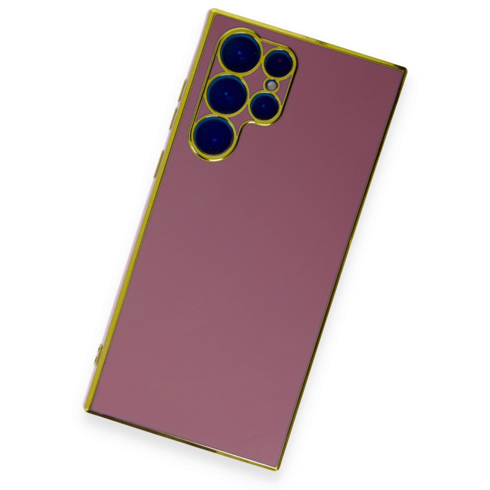  Samsung Galaxy S22 Ultra Kılıf Volet Silikon - Kırmızı