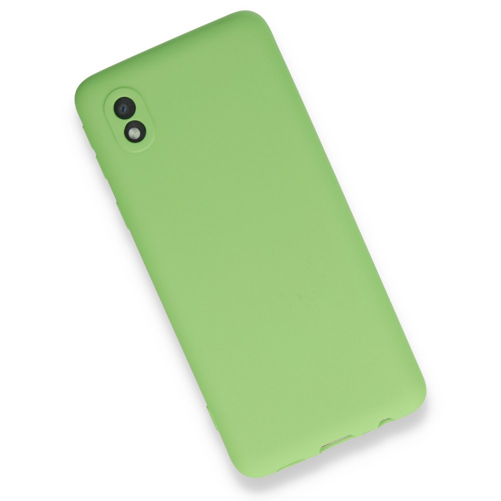  Samsung Galaxy A01 Core Kılıf First Silikon - Yeşil