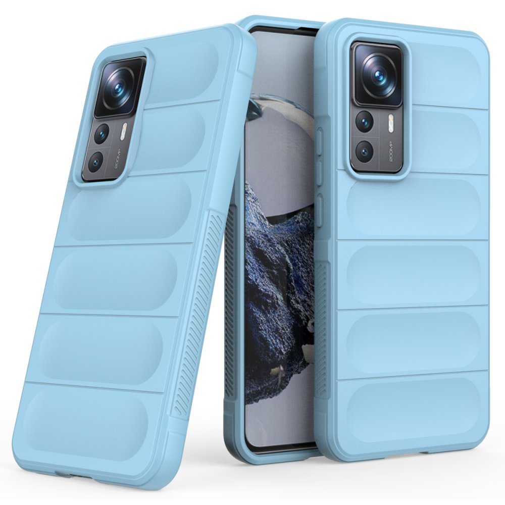  Xiaomi Mi 12T Kılıf Optimum Silikon - Sky Blue