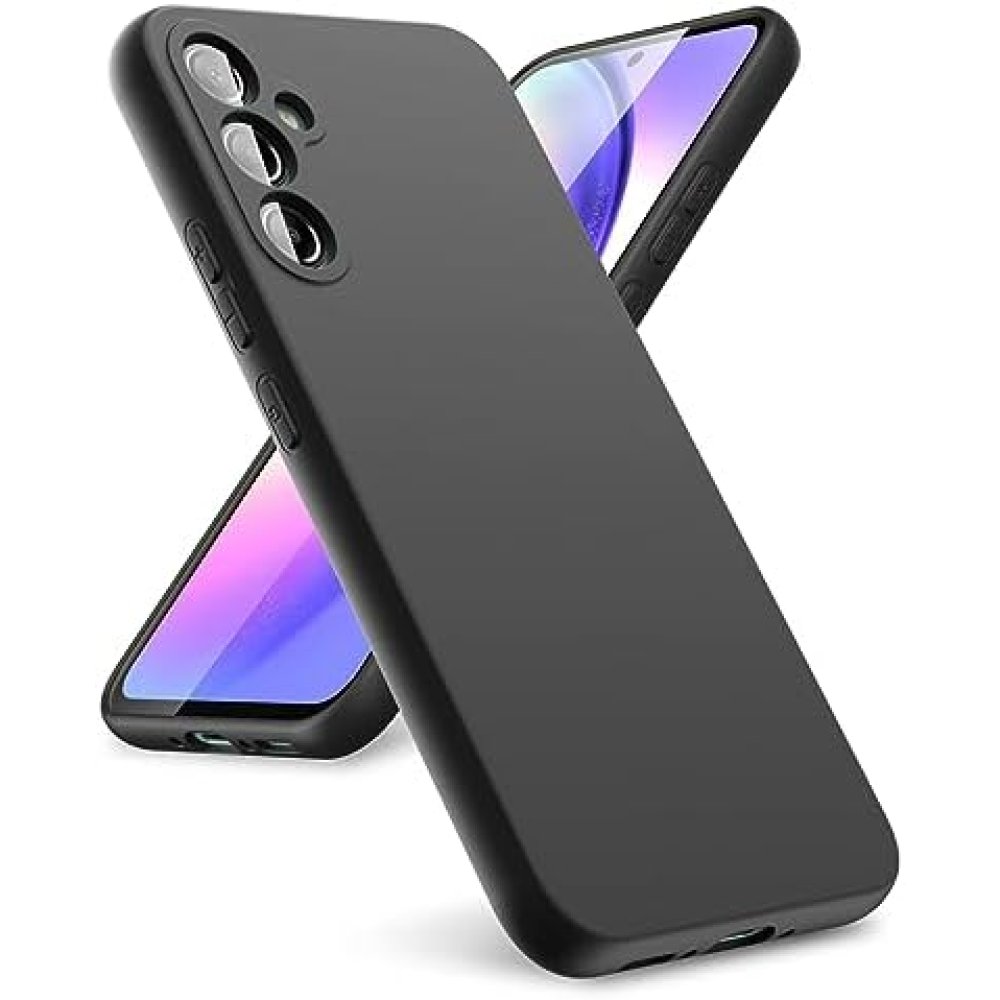  Samsung Galaxy A24 4G Kılıf First Silikon - Siyah