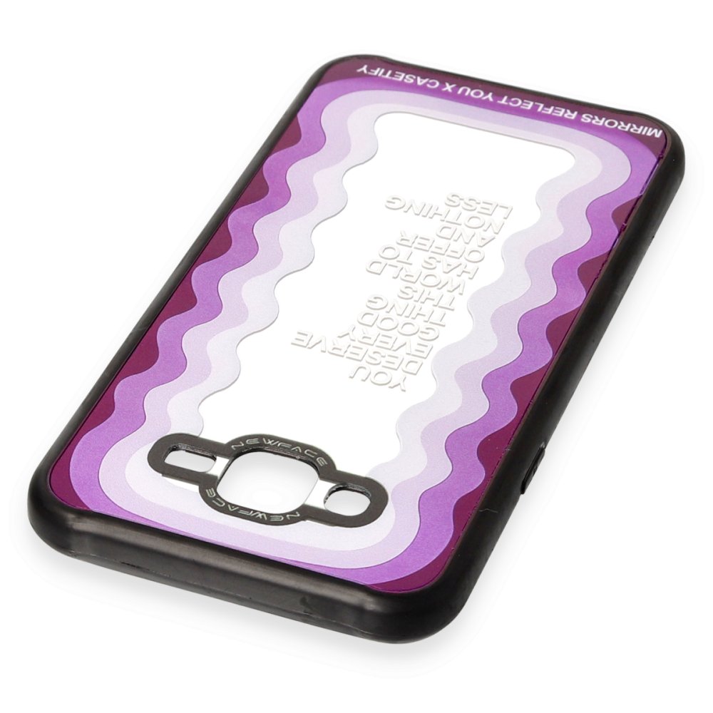  Samsung Galaxy J7 Kılıf Mirror Desenli Kapak - Mirror - 5